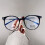 Runde Brille mit Blaulichtfilter, grau 5