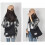 Damesschoudertas in blauwe messenger-stijl 3