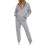 Completo da casa da donna con felpa e pantaloni, 2 pezzi 1