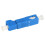 SC Han til LC Hun Single Mode Fiber Adapter Blå 2