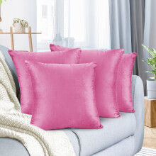 Fluwelen kussenhoes vierkant zacht decoratief 22x22 inch licht