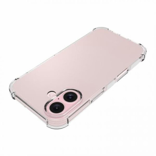 Coque transparente antichoc en TPU pour iPhone 16 Plus 2
