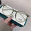 Runde Brille mit Blaulichtfilter, grau 8