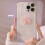 Coque transparente à paillettes roses 3D pour iPhone 11 Pro Max 2