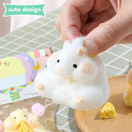 Zachte hamster stressbal sensorisch speelgoed (1 stuk) 2