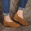 Γυναικεία καλοκαιρινά slip-on φλατ παπούτσια με ανοιχτή μύτη UTTOASFAY 1