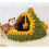 Chenille Yarn for Crocheting Blankets Olive Green 100g 2