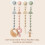 Schnullerhalter-Set, neutrale Farben, 3er-Pack 5