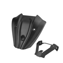 Motorradspoiler Windschutzscheibe Windabweiser für Tuono 457 Tuono457 2025 2026 Schwarz