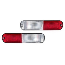 1Pair Exterior Rear Bumper Turn Signal Brake Lamp XFB000280 XFB000290 for Freelander 1 2002-2003
