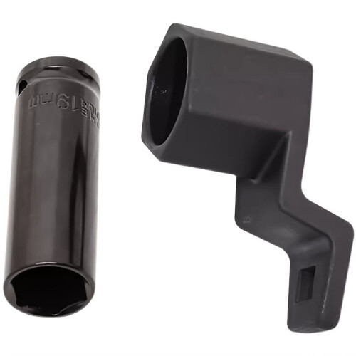 Engine Crankshaft Wrench Holder Tool 50mm Crank Pulley Removal and 19mm Socket for   Engine