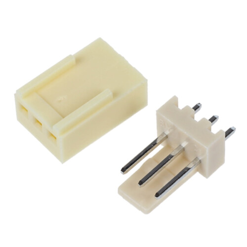 50 τεμάχια KF2510-3P Κεφαλίδα PCB 2.54mm 3-Pin σύνδεσμος ακροδεκτών Crimp περίβλημα ακροδεκτών 1