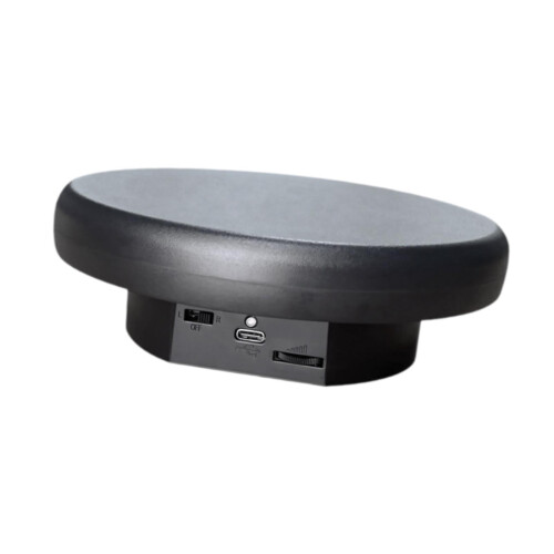 Menolana Electric Turntable Platform 360 Black 16cm 2