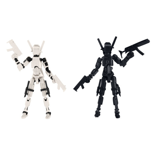 Action figure T13 multicolore da assemblare con spada laser 1
