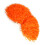 Πορτοκαλί πομ πομ με μαζορέτες για αθλητικά πάρτι και συγκεντρώσεις 8