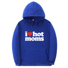 Hanorac bărbătesc cu imprimeu „I LOVE HOT MOMS”, S-3XL