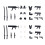 Action figure T13 multicolore da assemblare con spada laser 6