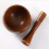 Wooden Mortar and Pestle Set Large12-inch 2