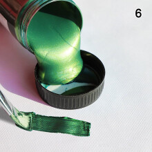 Pintura acrílica metálica dorada resistente al agua, 100 ml.