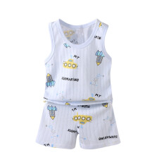 Set pantaloni scurți fără mâneci pentru fete mici, albastru, 3-4 ani