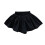 Flickor Culotteshorts Enfärgade Svarta 7-8 År 1