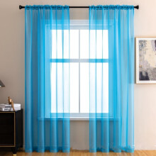 Transparente gardiner med lysfiltrering, 2 paneler, 91 x 237 cm