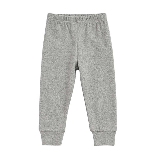 Myke fritidsleggings til jenter, lys grå, 4-5 år