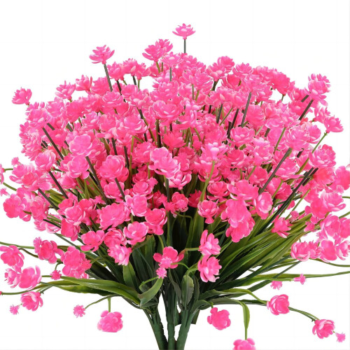 Fiori artificiali per interni ed esterni, 2 mazzi 1