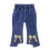 Baby Piger Denim Jeans Bløde Elastiske Taljer Gule 3-4 År 1