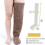 Calze Snuggs comode al ginocchio, grigie 2