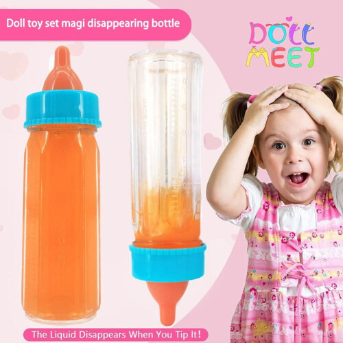 Set da gioco per dare da mangiare alle bambole, con biberon e ciucci. 1