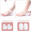 Palmilhas invisíveis para elevar o calcanhar, para mulheres, 4 cm (1,6 polegadas) 7