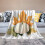 Nautical Stripe Throw Blanket Yellow Navy 50x60 inches 6