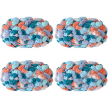 Pomp-A-Doodle garen, 100% polyester, 4 rollen, 600 g