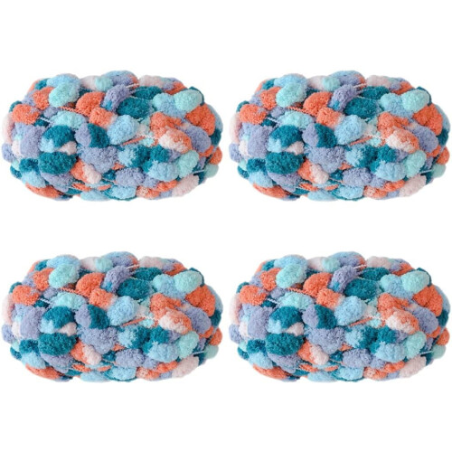 Pomp-A-Doodle garen, 100% polyester, 4 rollen, 600 g
