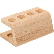 Support de brosse à dents électrique OUNONA en bambou (1 pièce)