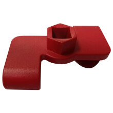Extensor de Chave para Barras de Disjuntor de Acionamento de 1/2 Polegada/Adaptador Extensor de Chave Universal Hexagonal de 21 Mm, Ferramenta de