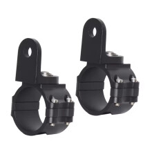 2 Pcs UTV LED Whip Light Mounts for 1.75"-2" Roll Cage for Maverick X3 RZR Off Road