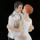 Hochzeitstortenfigur: Küssendes Paar 4