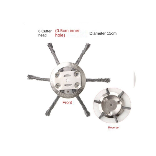 Tête de coupe-fil en acier robuste de rechange (1 pièce)