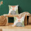 Boho Putetrekk 20x20 Lin Sett med 2 2