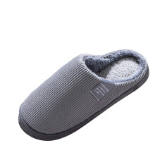 Pantuflas de algodón para interiores, cálidas, de suela suave, unisex, 6 tallas.