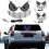 Luci LED Devil Eyes per auto, luci d'ambiente Angel Eyes (2 pezzi) 7