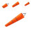 MAGIDEAL Flughafen-Windsack, reflektierend, orange 6