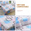 Ensemble de couette Queen Qocolhg 3 pièces toutes saisons 5