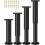 Pés de cama ajustáveis em metal, de 18 a 31 cm (7,08 a 12,2 polegadas), conjunto com 4 peças. 1
