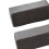 Braccioli per sedia da ufficio, grigio scuro (2 pezzi) 8