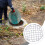 Kanaldeckelnetz, Gartennetz, Abwasserschutz, 60 cm 7