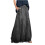 Jeansrock Damen Lang Fließend Stretch Grau S 1