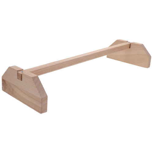 Poleiro de madeira para galinhas, 40 x 15 x 6,5 cm (15,75 x 5,91 x 2,56 polegadas)